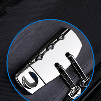 Valise de voyage Eastshine pour homme, grande capacité, en polyester, avec roulettes universelles, serrure à combinaison, idéale pour les affaires