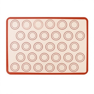 Tapetes de Silicona para Hornear, Paquete de 2, Antiadherentes, Reutilizables, Aptos para Horno y Lavavajillas, para Galletas, Macarons, Repostería - Product Image 2