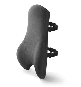 Cojín de Soporte Lumbar Ergonómico de Espuma Viscoelástica, Almohada de Soporte <span class=keywords><strong>para</strong></span> la Espalda Ajustable <span class=keywords><strong>para</strong></span> Silla de Oficina y Automóvil, <span class=keywords><strong>Respaldo</strong></span> Ortopédico Transpirable - Product Image 1