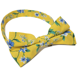 Органический хлопок Принт оптовая продажа узкий галстук хлопок мужской галстук ручной работы Классический Цветочный Тонкий галстук - Product Image 2