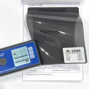 Film de protection pour vitres de véhicule en céramique nano fumée foncée 20% VLT, blocage UV 99%, rejet IR 98% pour une grande confidentialité - Product Image 4