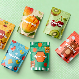 Custom Logo Glossy & Matte Stand-up Doypack <b>Bags</b> Child Resistant Smellproof Resealable Ziplock Mylar <b>Bags</b> for Herbs Tobacco - Product Image 1