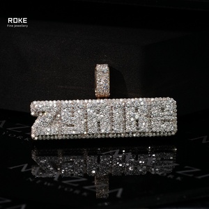 Закажите ювелирное изделие на заказ: кулон из золота 9-18 карат с лабораторным бриллиантом, фото-медальон, проходит проверку на бриллиант, памятный подарок. - Product Image 6