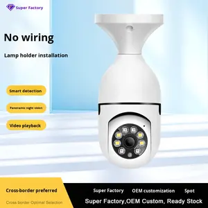 Pequeña Cámara IP WiFi CMOS OEM a Todo Color con Visión Nocturna, Detección de Movimiento, Bombilla de Seguridad, Q3 Cloud, 1 Año de Garantía, H.265, IP66 - Product Image 5