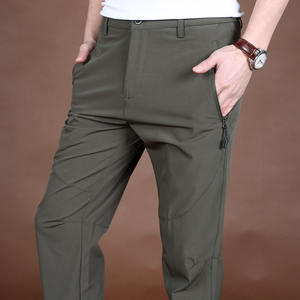 ANSZKTN Pantalones Softshell Verano Logotipo personalizado Resistente al agua Pantalones deportivos al aire libre Pantalones de <span class=keywords><strong>golf</strong></span> Pantalones largos Pantalones para hombre - Product Image 6