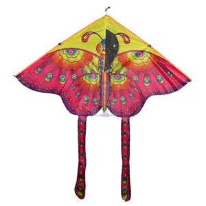 Promotional High Quality Dual Line Professional Flying Delta Stunt Butterfly Kite For Kids