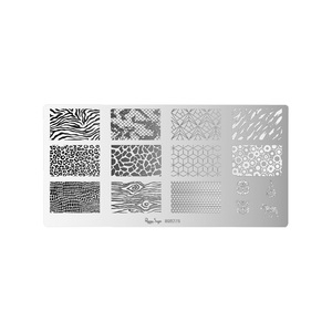 เล็บแผ่นปั๊มศิลปะ-สัตว์ป่า - Product Image 1