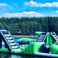 Grande coutume gonflable commerciale populaire d'équipement de parc aquatique pour le parc d'attractions d'Aqua flottant la meilleure liste des prix de bonne conception