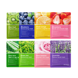 Masque en tissu hydratant aux fruits naturels et biologiques BIOAQUA OEM ODM pour le soin de la peau du visage - Product Image 1