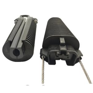 FTTX سعر أرخص جودة عالية OEM مشبك مرساة أسود من النايلون والمشابك البصرية من الألياف غير القابل للصدأ - Product Image 2