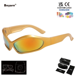 <span class=keywords><strong>Gafas</strong></span> <span class=keywords><strong>de</strong></span> Sol Boyarn con Tecnología Futurista, <span class=keywords><strong>Gafas</strong></span> <span class=keywords><strong>de</strong></span> Moda Y2K Hip Hop para Hombre, <span class=keywords><strong>Gafas</strong></span> <span class=keywords><strong>de</strong></span> Sol Novedosas para Exteriores - Product Image 5