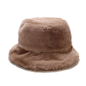 Chapeau <span class=keywords><strong>Bob</strong></span> en Velours Doux et Moelleux pour Fille, Tendance et Mignon, en Polyester <span class=keywords><strong>Uni</strong></span>, Idéal pour l'Hiver - Product Image 5