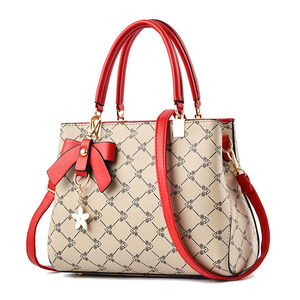 Venta al por Mayor Directa de Fábrica, Bolso de Mujer en Color Contrastante, Bolso de Hombro Cuadrado, Bolsos Tote de Alta Calidad para Mujer - Product Image 1