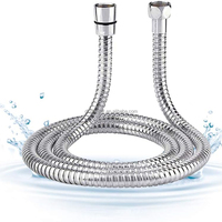 Tuyau de Douche Flexible en Acier Inoxydable Moderne et Durable pour Accessoires de Salle de Bain avec Garantie de 3 Ans