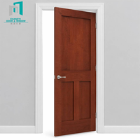 Ensemble complet de quincaillerie pour porte de chambre en bois massif, idéal pour la décoration intérieure et les travaux d'installation de maisons neuves