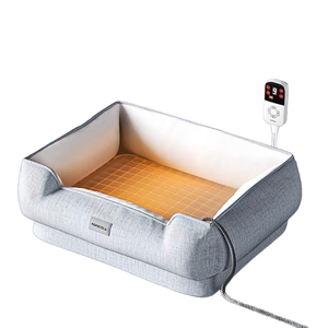 Luxury Electric <strong>Heated</strong> Small/Medium <strong>Dog</strong> <strong>Kennel</strong> All Seasons Pet Bed Removable Washable Cover Solid Cloth Winter Warm Carton - Product Image 5