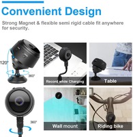 Caméra Sans Fil Micro A9 Mini Extérieure 1080P IP HD, Détection de Mouvement, Sécurité Vidéo Surveillance, Vue à Distance Wifi