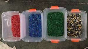 SAN HE ZHONG Clasificador de color de plástico estrellado Clasificador de color de 5 ranuras <span class=keywords><strong>448</strong></span> para copos de plástico y gránulos de plástico - Product Image 4