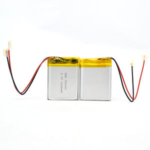 High quality battery cell Li-Ion 703443 3,7 V 1200mAh lithium battery Li-polymer batteries with manufacturer price - Product Image 4