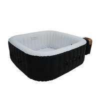 Baignoire gonflable portable pour 2 ou 4/6 personnes, spa, natation d'extérieur, sexy, massage, offre spéciale