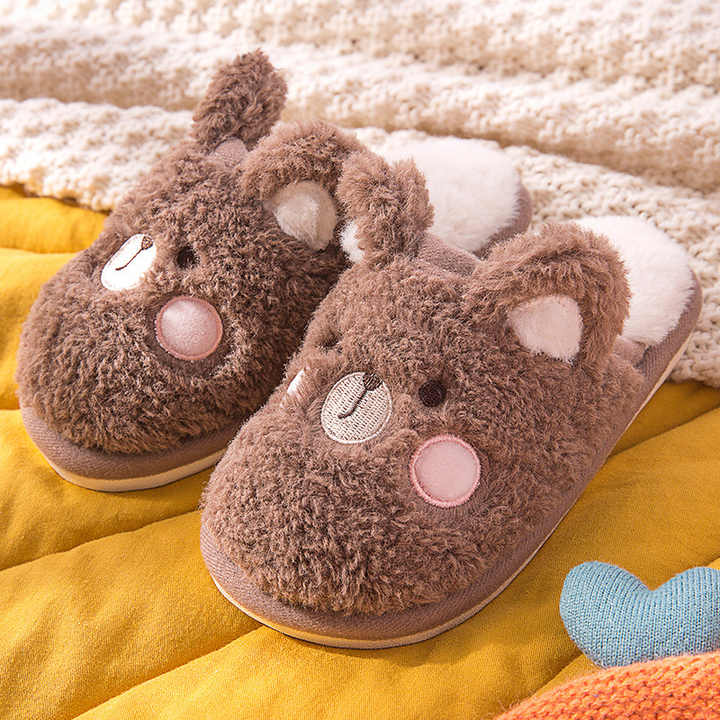 Yilanlan Pantoufle Animaux Femme Chaussons Femme Pantoufles