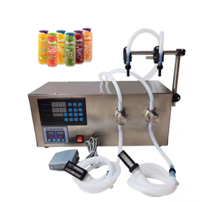2 Heads Semi Automatic Liquid Filling Machine Small Digital Control Peristaltic Pump Liquid Nail Polish Filling Machine - Product Image 1