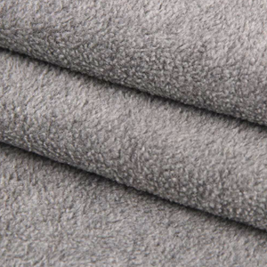 Nhà Cung Cấp Vải Dệt Shaoxing 100% Vải <span class=keywords><strong>Polyester</strong></span> Nhuộm Màu Trơn Dày Vải Nỉ Sợi Melange Vi Cực Vải Dệt Kim Nhuộm Màu - Product Image 4