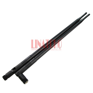 เสาอากาศไวไฟแบบรอบทิศทาง 9dBi ความยาว 39 ซม. สำหรับเราเตอร์ พร้อมหัวต่อ RP-SMA 2.4GHz <span class=keywords><strong>802.11</strong></span> B/g/<span class=keywords><strong>n</strong></span> สำหรับการสื่อสาร - Product Image 2