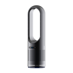 Digital Display Tower Pedestal Air Cooling Cooler <b>Fan</b> Standing Smart Bladeless With <b>Remote</b> Purifier Bladeless <b>Fan</b> With Air Purif - Product Image 1