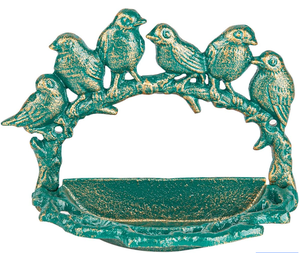 Cast Iron <strong>Wall</strong> Mounted <strong>Bird</strong> <strong>Feeder</strong> Cute <strong>Bird</strong> Decor Small Water Bath <strong>Wall</strong> Hanging Fence <strong>Mount</strong> <strong>Bird</strong> Bath <strong>Feeder</strong> - Product Image 1