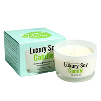 Huile de massage de luxe à basse température 85g 100% naturelle biologique Bergamote Jasmin Aromathérapie 6 senteurs Vente en gros OEM/ODM