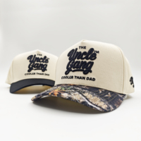 Gorras de Béisbol Unisex Personalizadas de Lujo con Diseño Oxford, Organizador de Puntos, Cierre a Presión, Bordado 3D y 5 Paneles, Modelo 2026