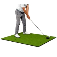 Tapis de balançoire de golf d'intérieur de conception populaire 3D Tapis de champ de conduite en nylon EVA avec balles de golf et t-shirts pour l'entraînement