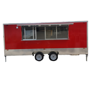 Remolque de catering al aire libre totalmente equipado, máquina de palomitas de maíz y helados personalizada con café para servicios de aperitivos y perritos calientes - Product Image 2