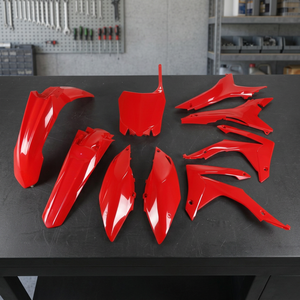 Per Honda CRF 250R Kit serbatoio carburante in plastica rosso 2017 2014 070 con filtro EU materiale in alluminio - Product Image 3