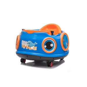 2022 latest boys girls kid baby cheap bumper electric children's toys remote control pp vehicle ride on car for children