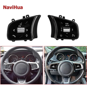 NaviHua New Arrival OEM Style Car Steering Wheel Buttons Touch Control Switch <b>Keys</b> for Jaguar XE XEL XF XFL F-Pace 2018-2020 - Product Image 5