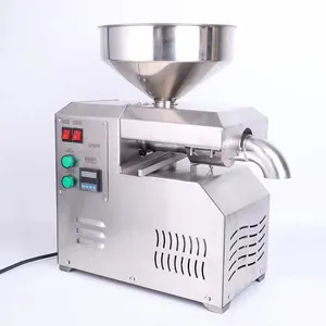 Hom used Stainless steel cold mini coconut oil press machine oil extraction machine