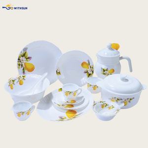 Vajilla <span class=keywords><strong>de</strong></span> Vidrio Gowithsun, Juego <span class=keywords><strong>de</strong></span> Vajilla <span class=keywords><strong>de</strong></span> Vidrio Opal <span class=keywords><strong>Arcopal</strong></span> <span class=keywords><strong>de</strong></span> 20 Piezas, Resistente al Calor, Apto para Lavavajillas, Ecológico - Product Image 4