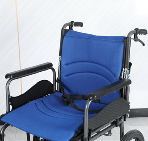 Sedia a Rotelle Manuale Economica in Acciaio e Lega di Alluminio Certificata CE Leggera e <span class=keywords><strong>Portatile</strong></span> per Disabili e Anziani Riabilitazione - Product Image 3