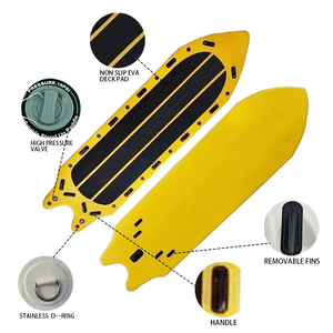 Haute qualité en gros personnalisé PVC tourisme pour enfants grande famille <span class=keywords><strong>gonflable</strong></span> paddleboard auxiliaire - Product Image 4