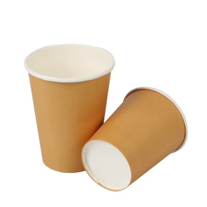 Nouvelle vente, gobelets à café à paroi simple, design moderne, étanches, pour emporter, petits gobelets à café pour les fêtes, hamburgers, sandwichs, qualité alimentaire - Product Image 1