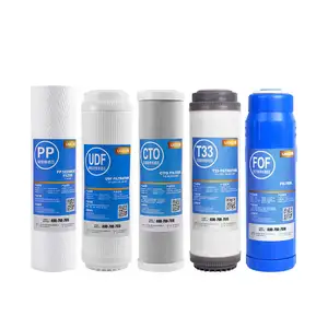 Li Ge10 inch CTO/UDF/FOF PP Activated Carbon Filter Cartridge For Water Treatment