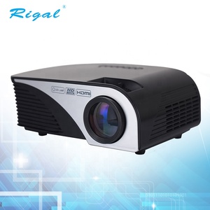 2019 Mini proyector de teléfono móvil 1080 P full hd 3d wifi <span class=keywords><strong>pico</strong></span> Proyector película TV casa teatro barato proyector Beamer - Product Image 2