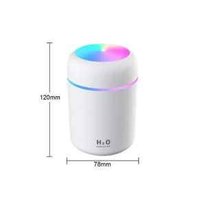 Humidificador de aire portátil para coche USB luminoso de 250ml, escritorio para el hogar, pequeño suplemento de agua, luz nocturna, aromaterapia para exteriores - Product Image 3