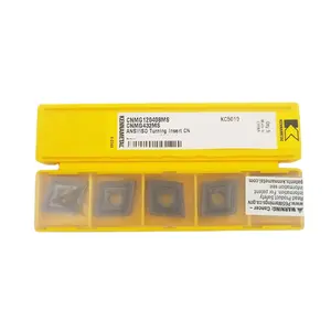 Sisipan Balik Dilapisi Karbida Kennametal untuk CNMG120408-MS Baja KC5010