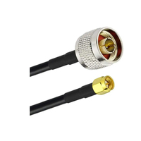 Cable de Extensión Adaptador RF Kontec CC RG174 Coaxial de Baja Pérdida 1 Conductor 50 Impedancia Conectores SMA BNC TNC N DC~6.0GHz