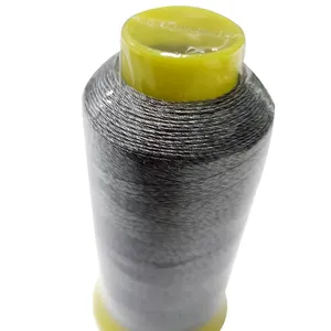 ALLESD Fornecedor Leliable Linha de costura condutora antiestática para tecidos e roupas ESD