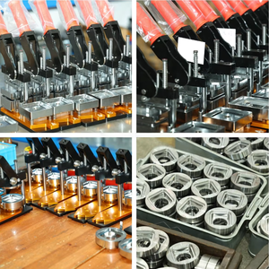 PVC tủ lạnh nam châm Pin huy hiệu nút máy làm thiết lập tùy chỉnh tủ lạnh nam châm máy - Product Image 6