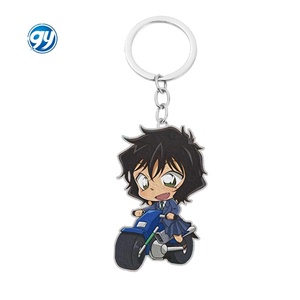 Porte-clés en alliage d'animation Ayihara Ai, personnage de dessin animé, pour sac d'enfant, vente en gros, porte-clés Detective <span class=keywords><strong>Conan</strong></span> - Product Image 6